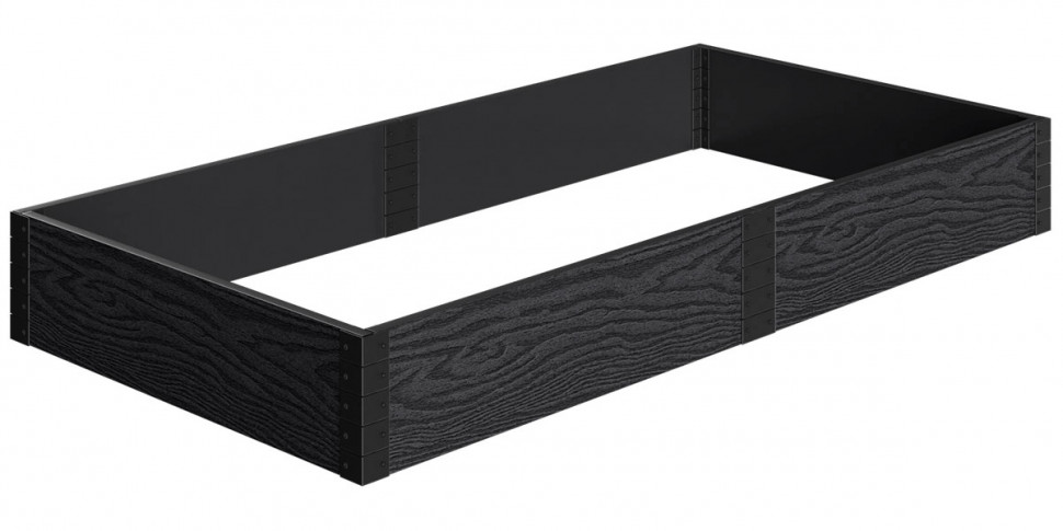 Доска грядочная Holzhof Eco M, 200*25*2950мм, антрацит