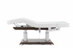 Массажный стол электрический MED-MOS ММКМ-2 (КО-159.1Д) белый, с подогревом ложа (S)